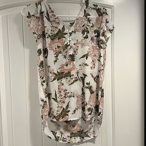 Loft Floral Blouse in XS